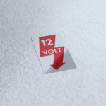 12 VOLT Sticker