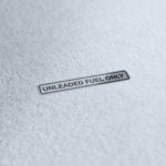 Unleaded fuel Sticker