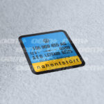 AEG Radiator Fan Sticker