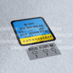 AEG Radiator Fan sticker Set