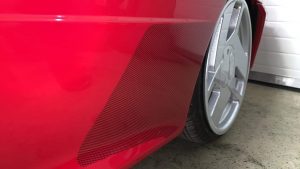 Golf Rallye Rear stone guards