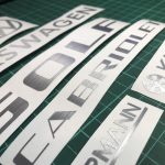 MK1 Cabrio Badge restoration stickers - Image 2
