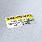 Money Noise sticker