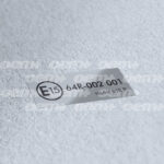 VW Golf Cabrio airbox registration sticker
