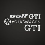 VW Golf mk2 Badge restoration kit