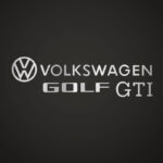 VW Golf GTI Badge restoration Stickers SET