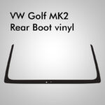 MK2 Tailgate blackout trim