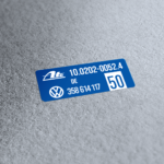 Sticker for ATE ABS Servo pump Corrado