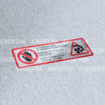 Audi S2 Warning Sticker