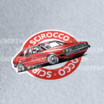 Scirocco MK1 Sticker