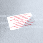Westy cooling information sticker