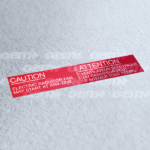 Radiator Fan sticker US Model