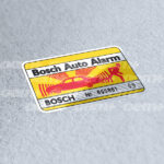 Bosch Auto Alarm sticker