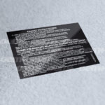 Scirocco MK2 Exhaust system sticker