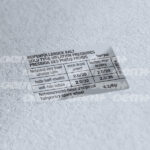 Golf Cabrio Tyre inflantation sticker