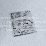 Golf MK6 GTI Tire pressure and Fuel Stickers