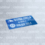 Sticker for Ate brake servo Passat