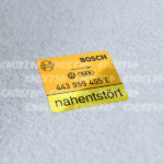 Audi Quattro UR Fan warning sticker
