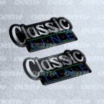 Classic Line Cabrio sticker set